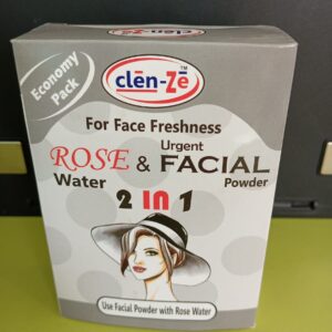 ClenZe Mini Glow Pack – Rose Water + Facial Powder