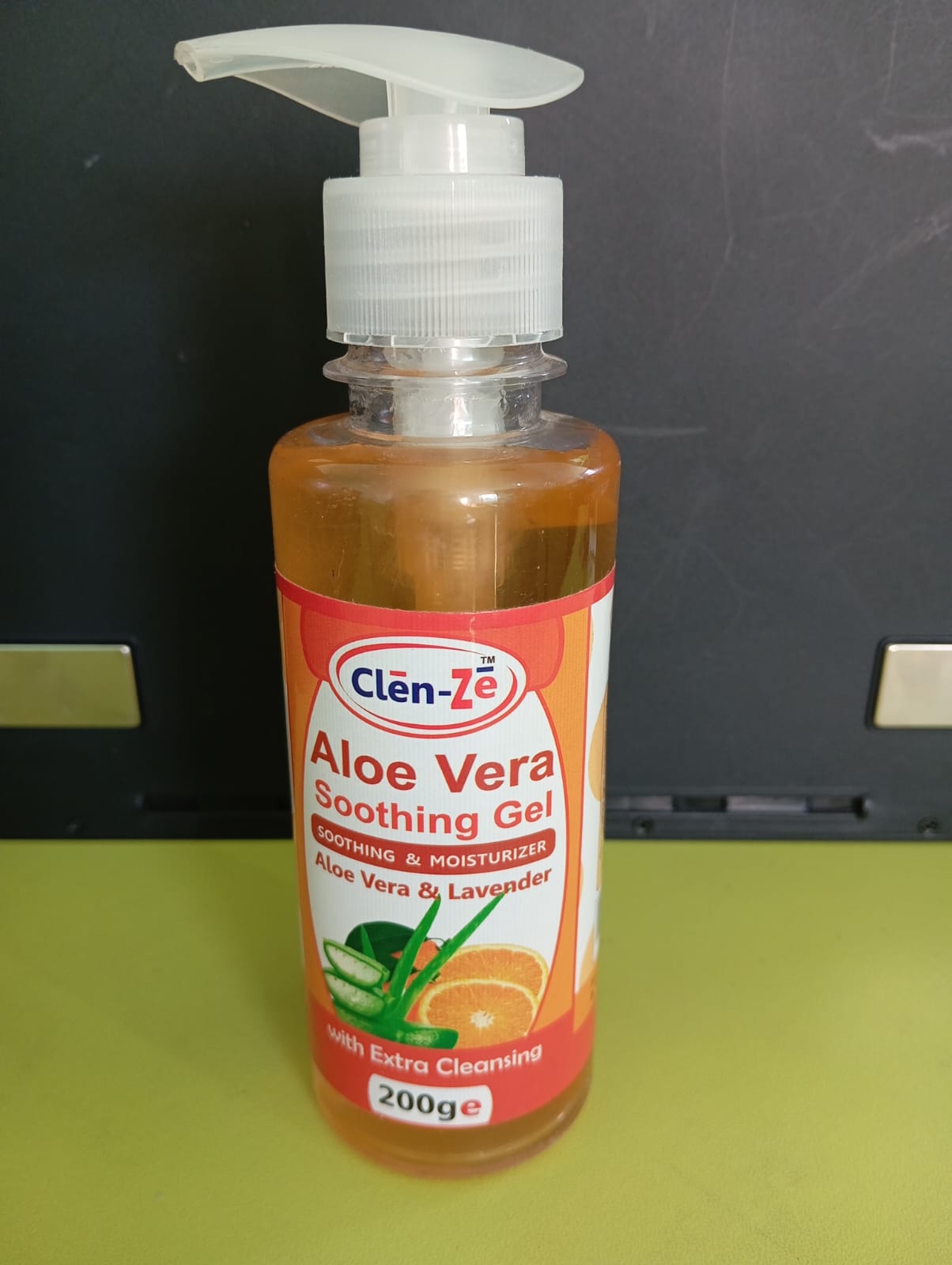 ClenZe Aloe Vera Soothing Gel – 200g (Pump Bottle)